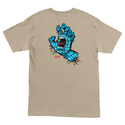 Santa Cruz X Stranger Things Screaming Lights Mens T Shirt