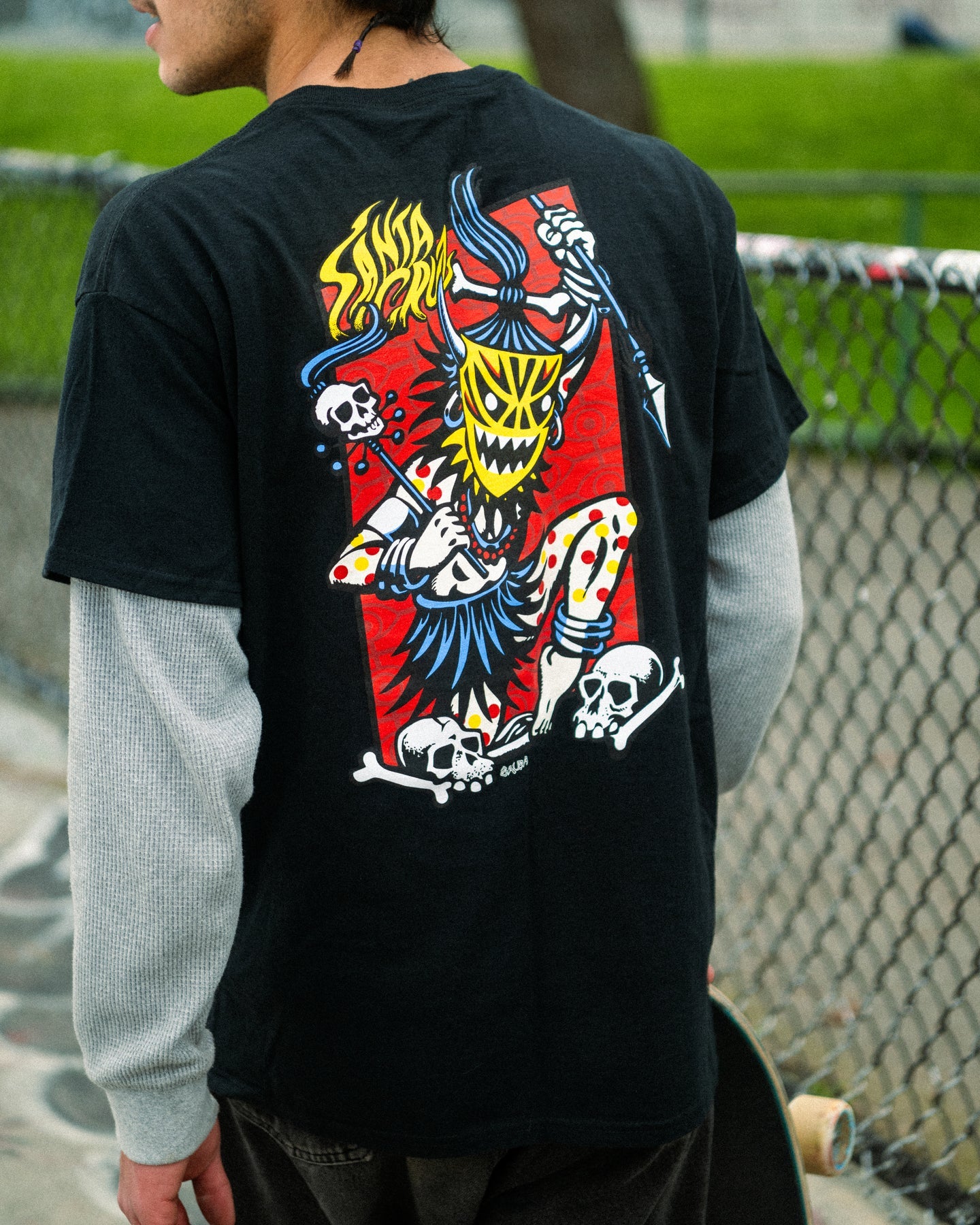 Santa Cruz Salba Voodoo Frame Mens T Shirt