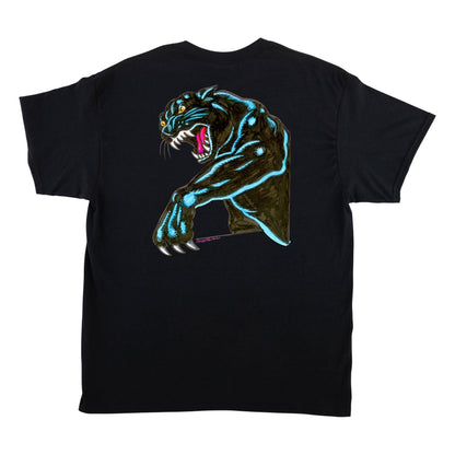 Santa Cruz Natas Sketch Panther Mens T Shirt