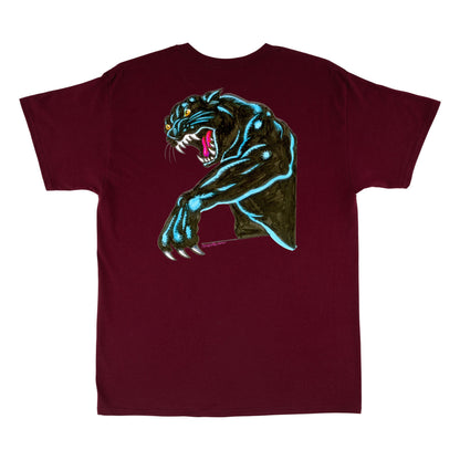 Santa Cruz Natas Sketch Panther Mens T Shirt