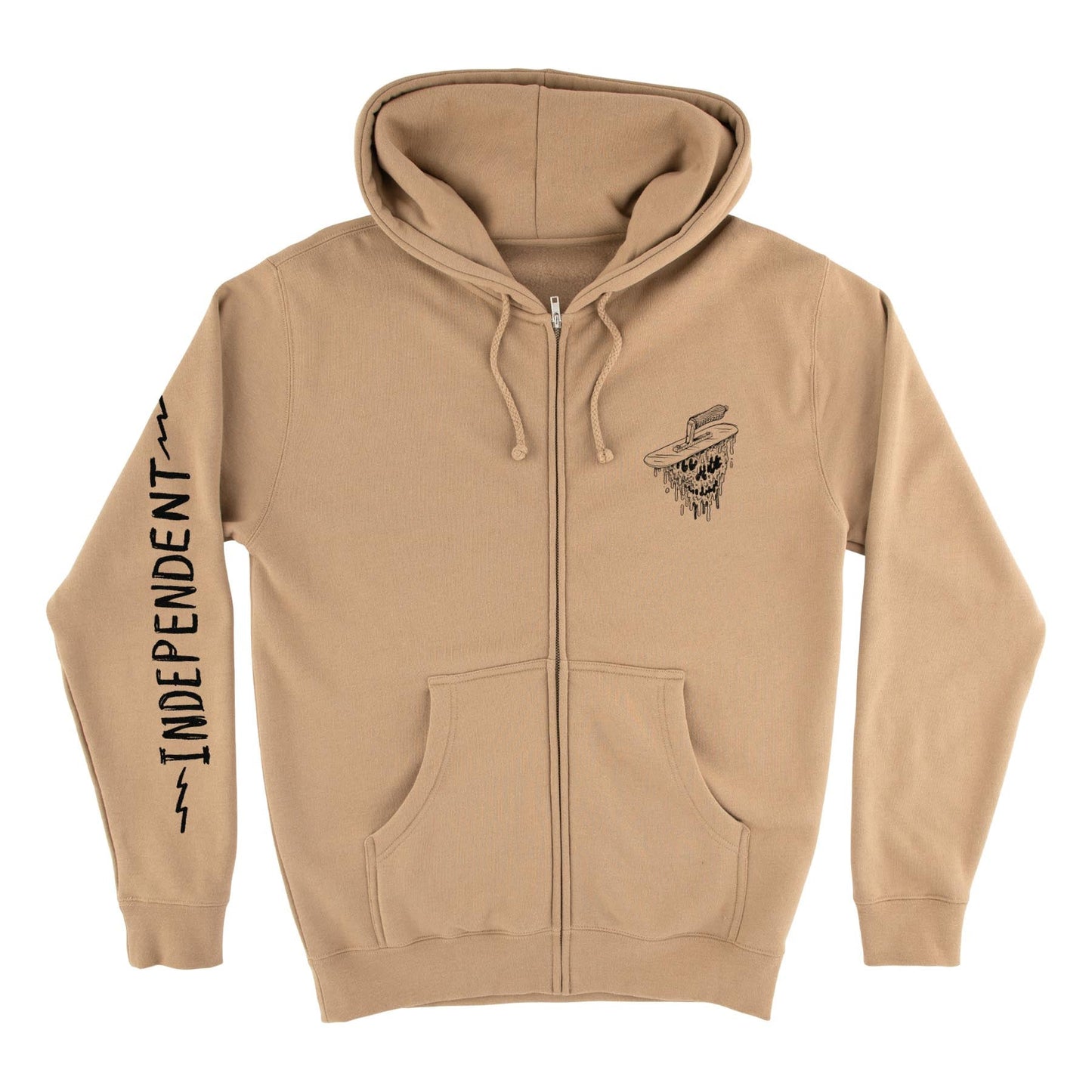 Independent Bratrud Notebook Zip-Up Hooded Sweatshirt