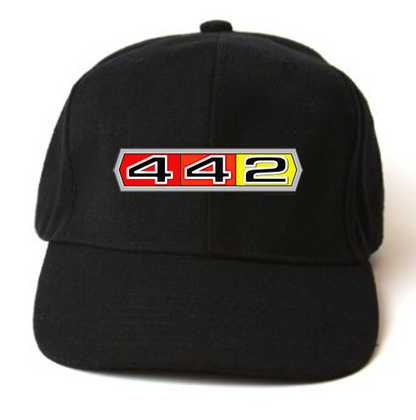 Oldsmobile 442 Tri-Color Hat Officially Licensed
