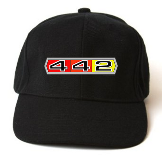 Oldsmobile 442 Tri-Color Hat Officially Licensed