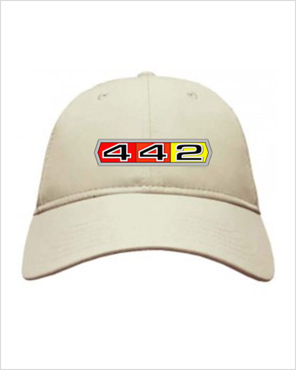Oldsmobile 442 Tri-Color Hat Officially Licensed