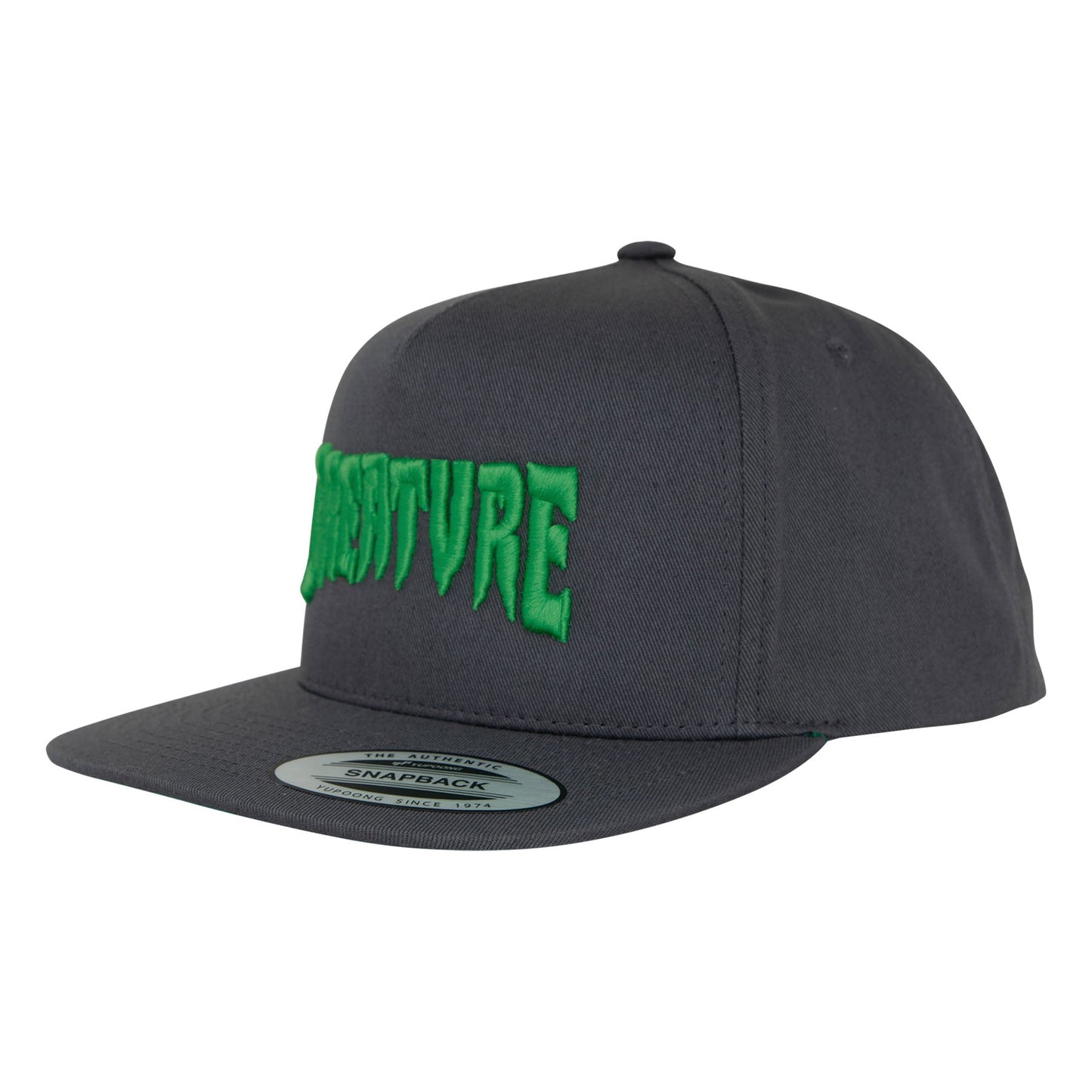 Creature Mono Logo Snapback Structured Hat