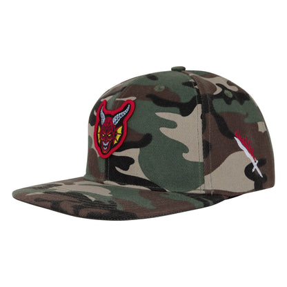 SANTA CRUZ x STRANGER THINGS HELLFIRE CLUB SNAPBACK HAT
