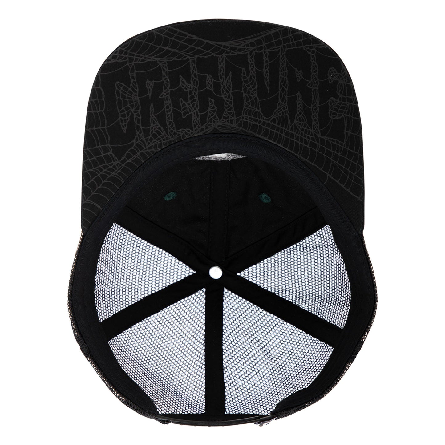 Creature Bonehead Flame Wash Mesh Trucker Unstructured Hat