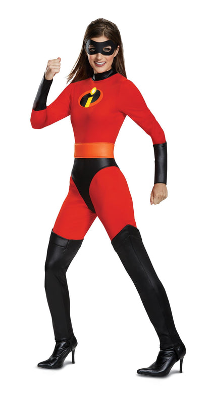 Incredibles: Mrs. Incredible Woman's Costume Adult Medium 8-10