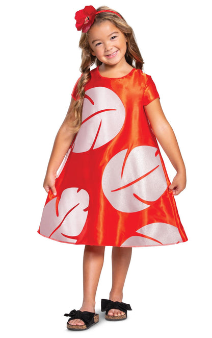 Lilo and Stitch: Lilo Red Dress Girls Costume 2T