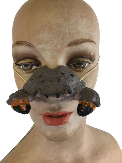 Rubber Crab Nose on Elastic Band Funny