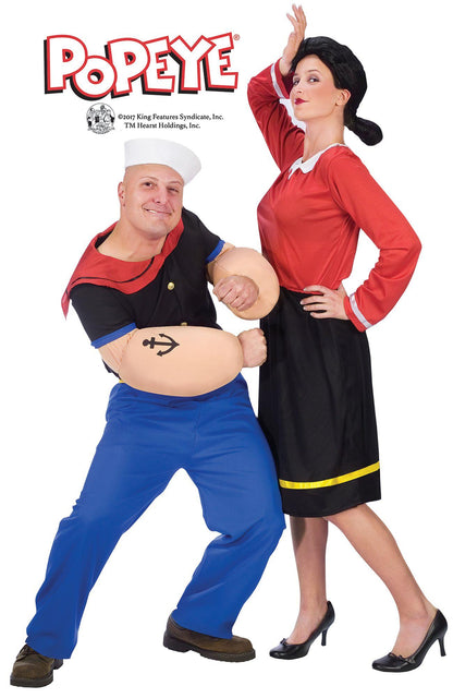 Popeye Sailor Man Adult Mens Costume