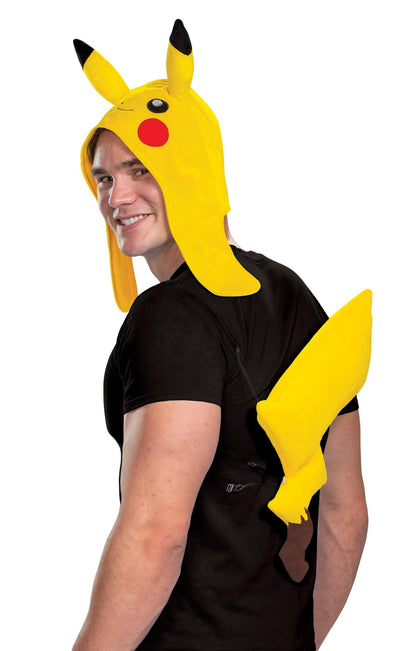 Pikachu Pokmon Yellow Headpiece and Tail Kit Adult