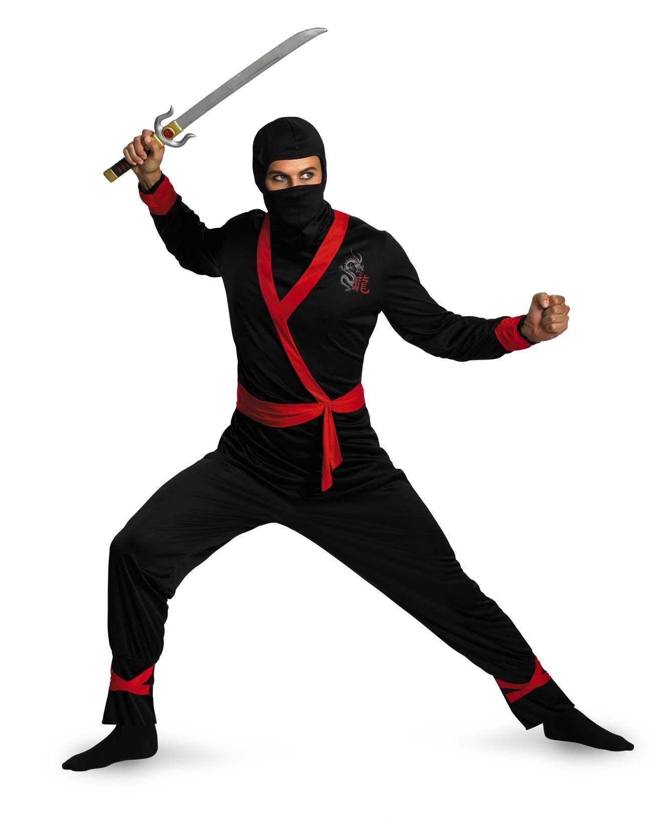 Master Ninja Adult Costume X-Large 42-46