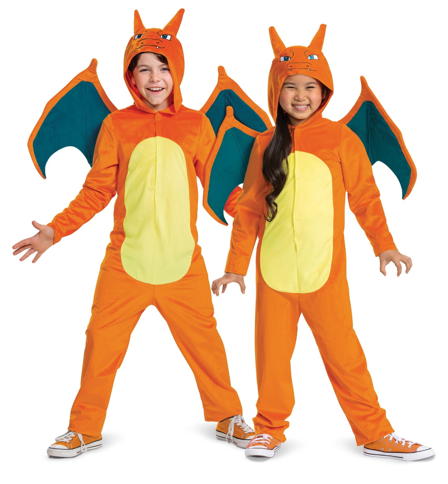 Charizard Pokemon Deluxe Child Halloween Costume Size LG 10-12