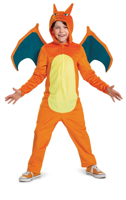 Charizard Pokemon Deluxe Child Halloween Costume Size 4-6