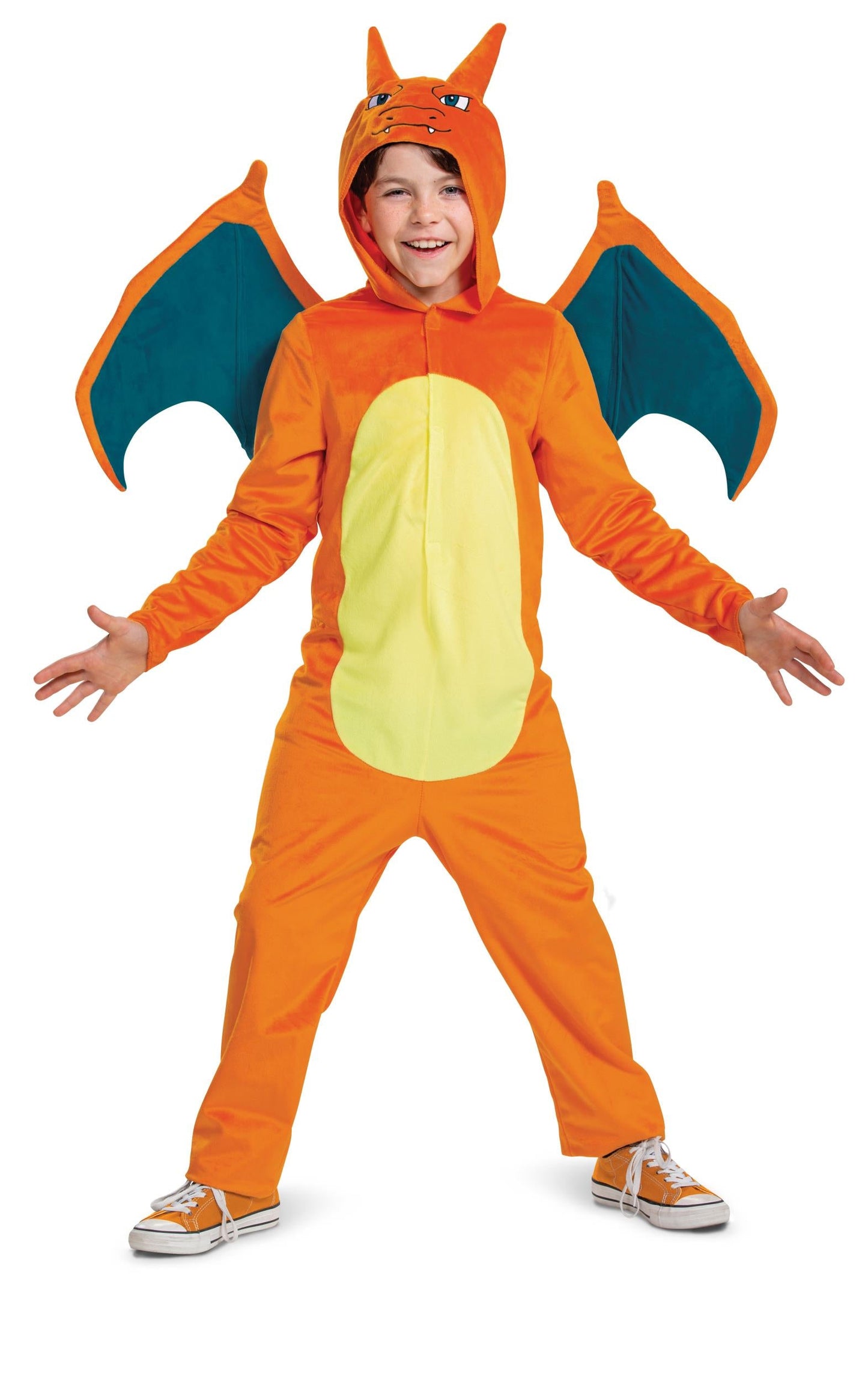 Charizard Pokemon Deluxe Child Halloween Costume Size LG 10-12