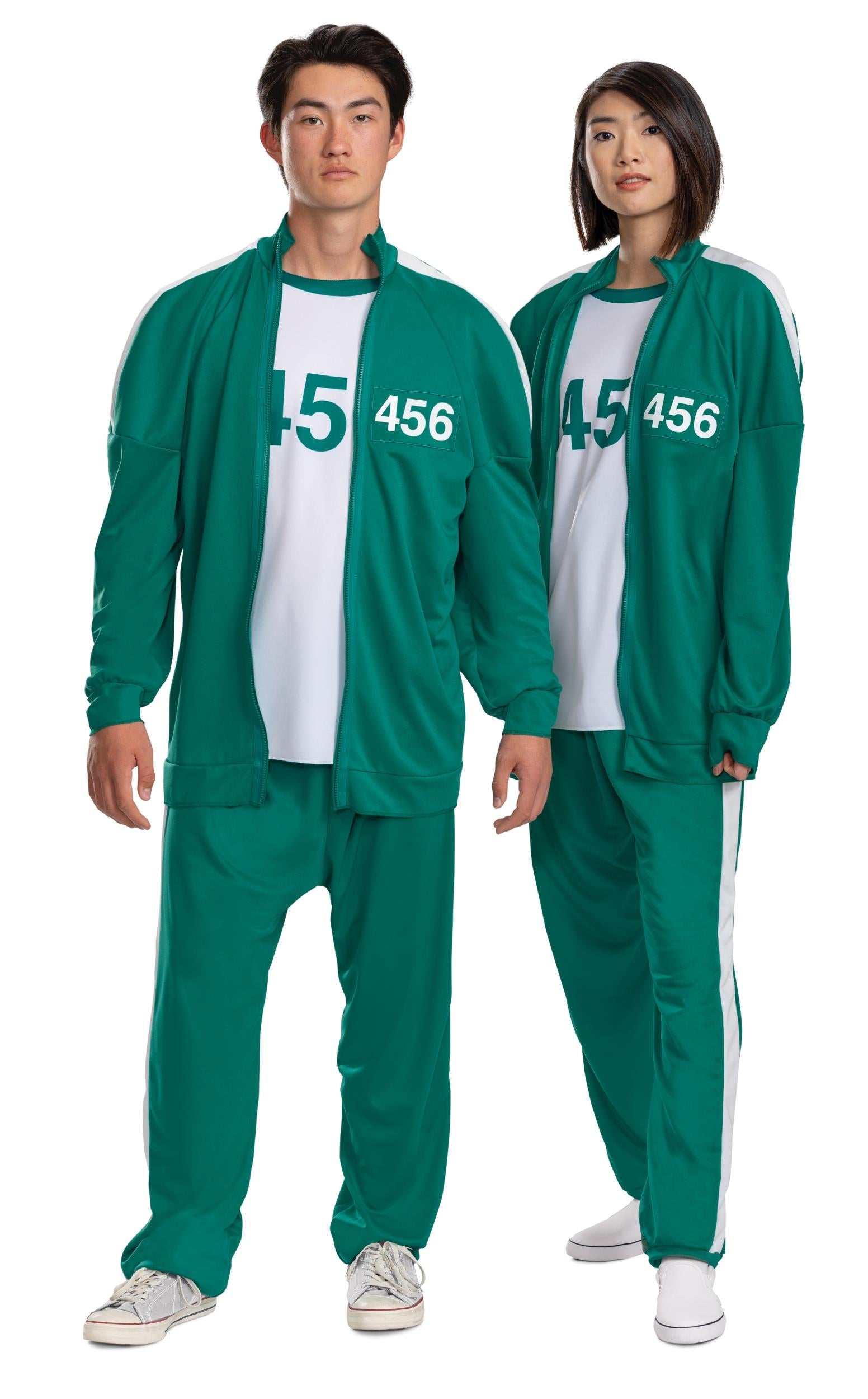 Squid Games Player 456 Track Suit Costume Adult Large/X-Large