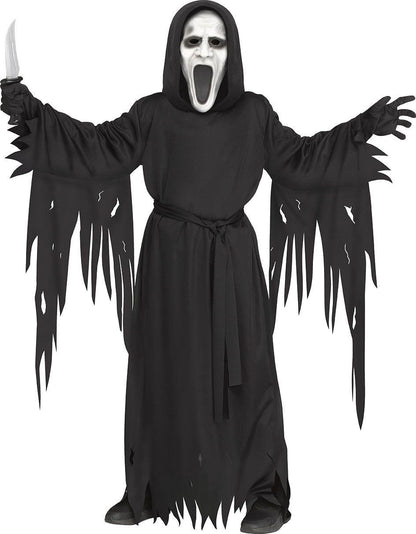 Silent Screamer Halloween Child Costume Medium 8-10
