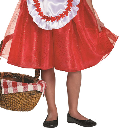 Little Red Riding Hood Fairy Tale Deluxe Toddler Costume X-Small 3T-4T