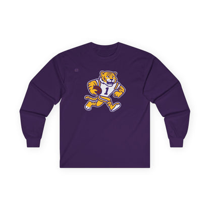 Football Mascot Logo Long Sleeve Shirt