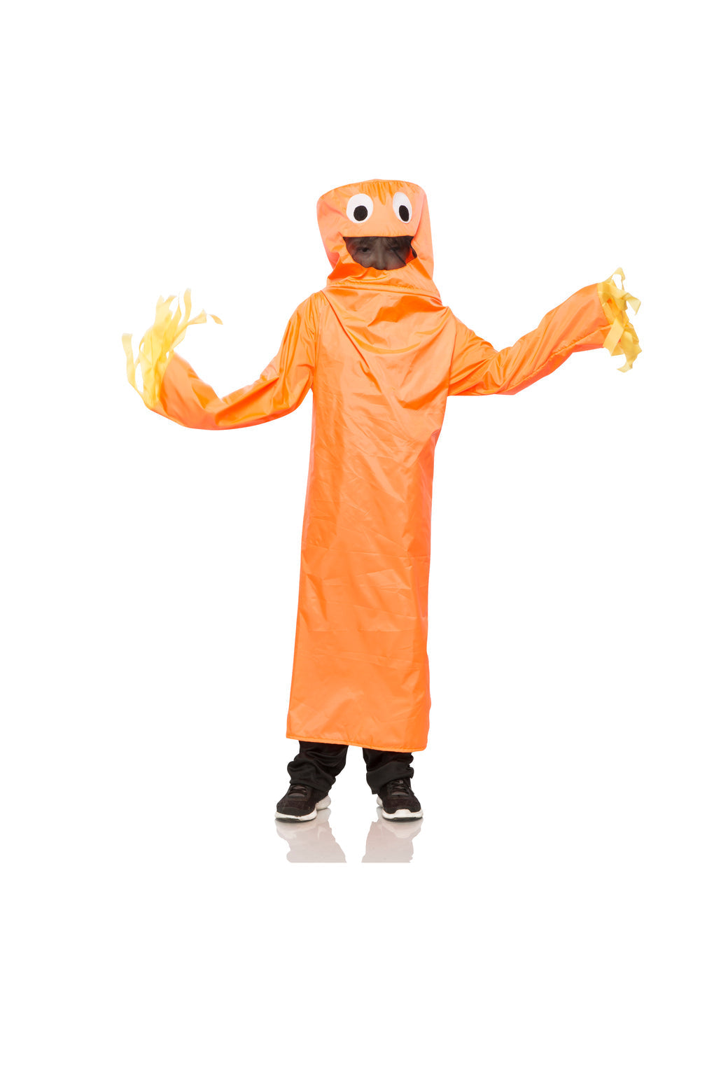 Orange Wild Waving Tube Guy Child Costume L/XL