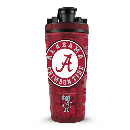 The College Vault - Alabama Crimson Tide 4D Ice Shaker Cup Officially Licensed