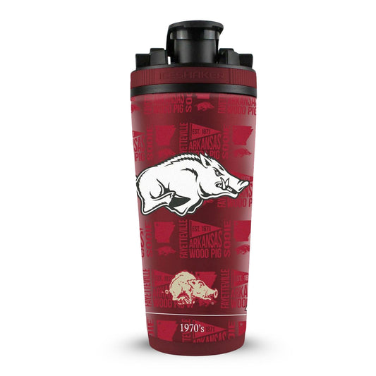 The College Vault - University of Arkansas 4D Ice Shaker Cup Officially Licensed