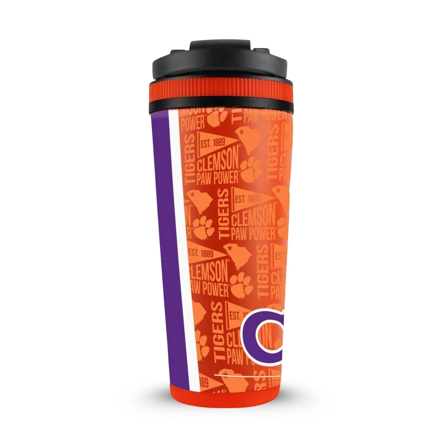 Clemson University 26oz Ice Shaker Cup Officially Licensed