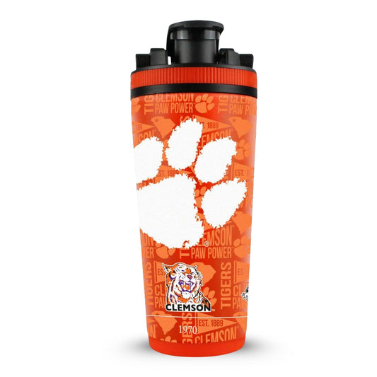 The College Vault - Clemson Tigers 4D Ice Shaker Cup Officially Licensed
