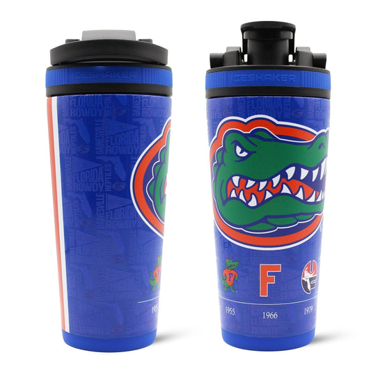 The College Vault - Florida Gators 4D Ice Shaker Cup Officially Licensed