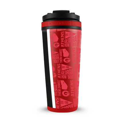 University of Georgia 26oz Ice Shaker Cup Officially Licensed
