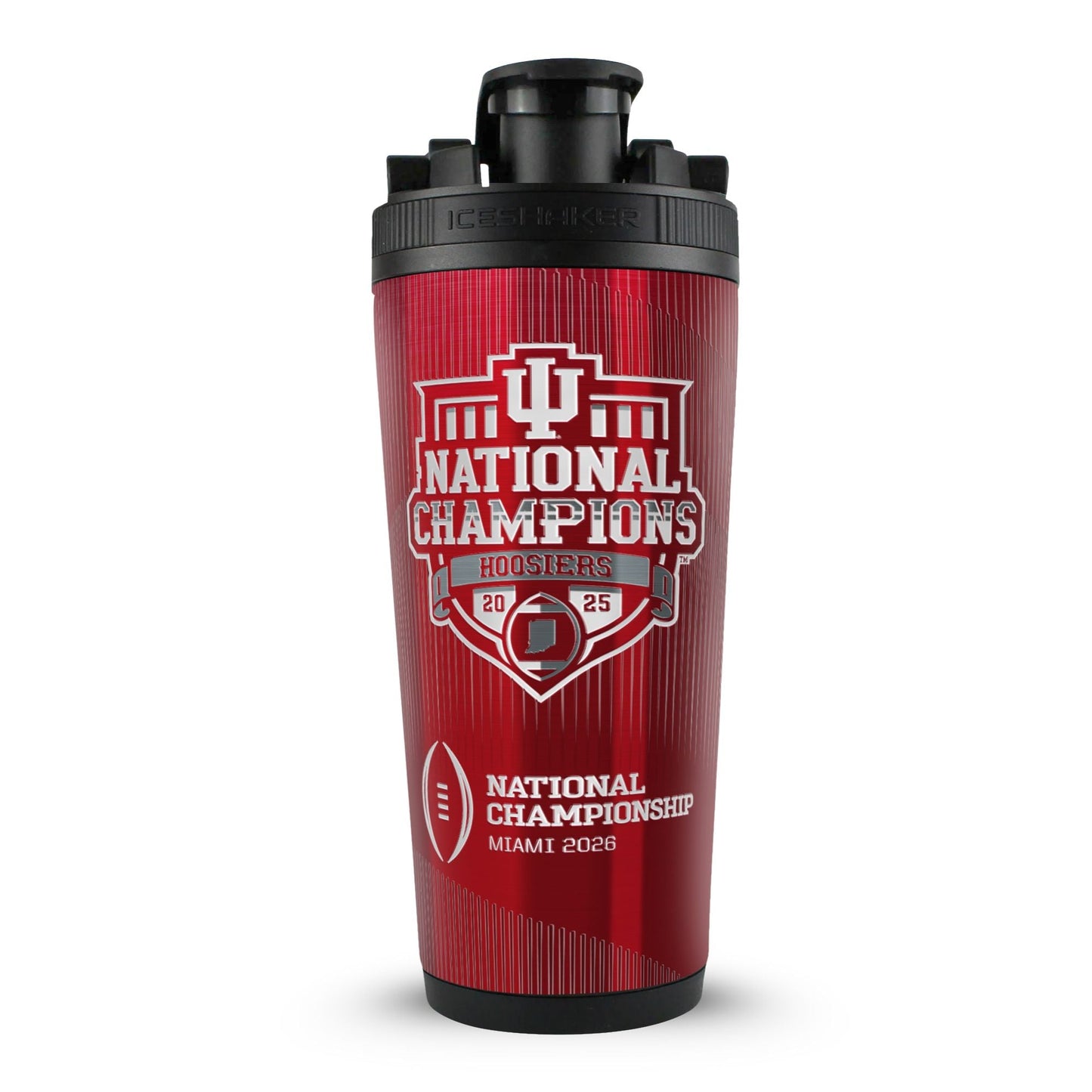 Indiana University 26oz Ice Shaker Cup Officially Licensed