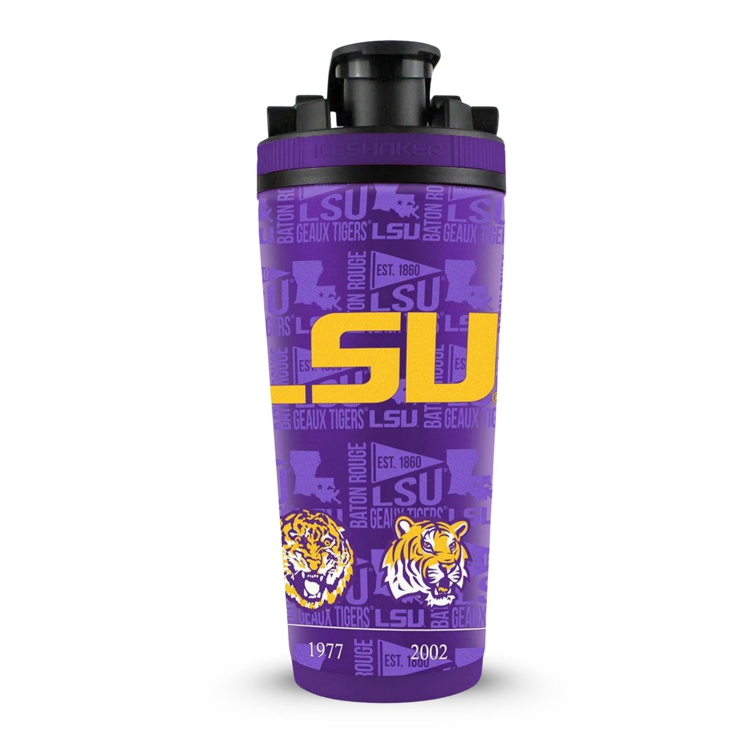 The College Vault - LSU Tigers 4D Ice Shaker Cup Officially Licensed