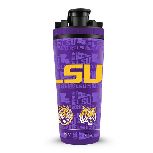 The College Vault - LSU Tigers 4D Ice Shaker Cup Officially Licensed