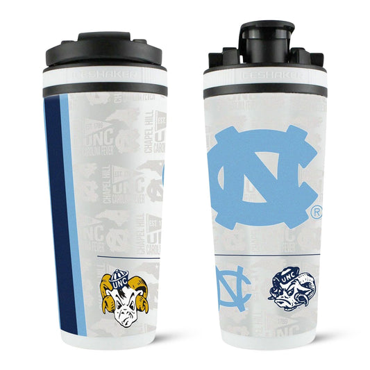 The College Vault - North Carolina Tar Heels 4D Ice Shaker Cup Officially Licensed
