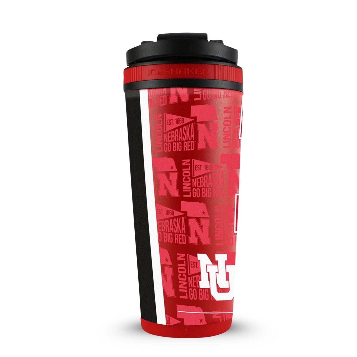 The College Vault - Nebraska Cornhuskers 4D Ice Shaker Cup Officially Licensed