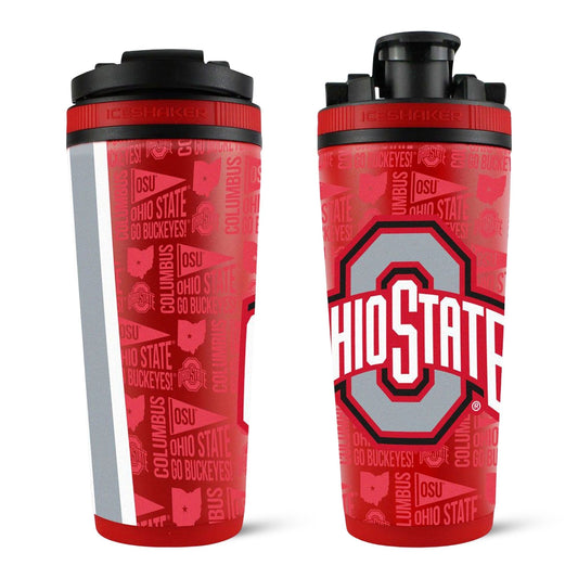 Officially Licensed Ohio State Buckeyes 4D Ice Shaker Cup Officially Licensed