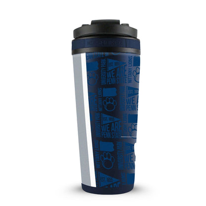 The College Vault - Penn State Nittany Lions 4D Ice Shaker Cup Officially Licensed
