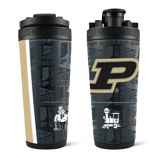 The College Vault - Purdue Boilermakers 4D Ice Shaker Cup Officially Licensed