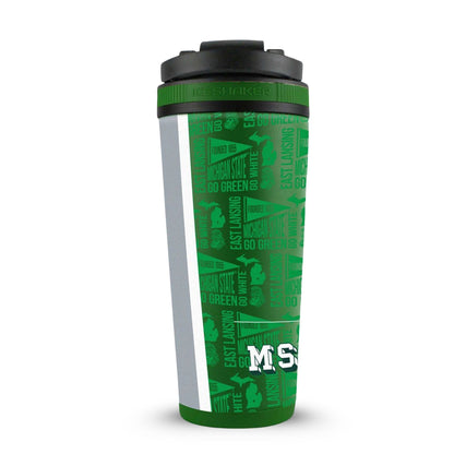 Michigan State 26oz Ice Shaker Cup Officially Licensed