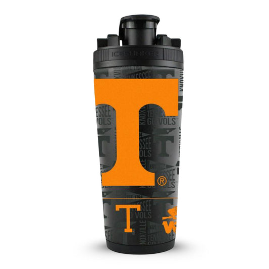 The College Vault: Tennessee Volunteers 4D Ice Shaker Cup - Black