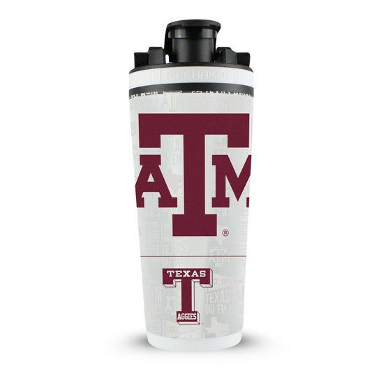 The College Vault - Texas Aggies 4D Ice Shaker Cup Officially Licensed