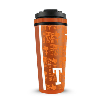 University of Texas 26oz Ice Shaker Cup Officially Licensed