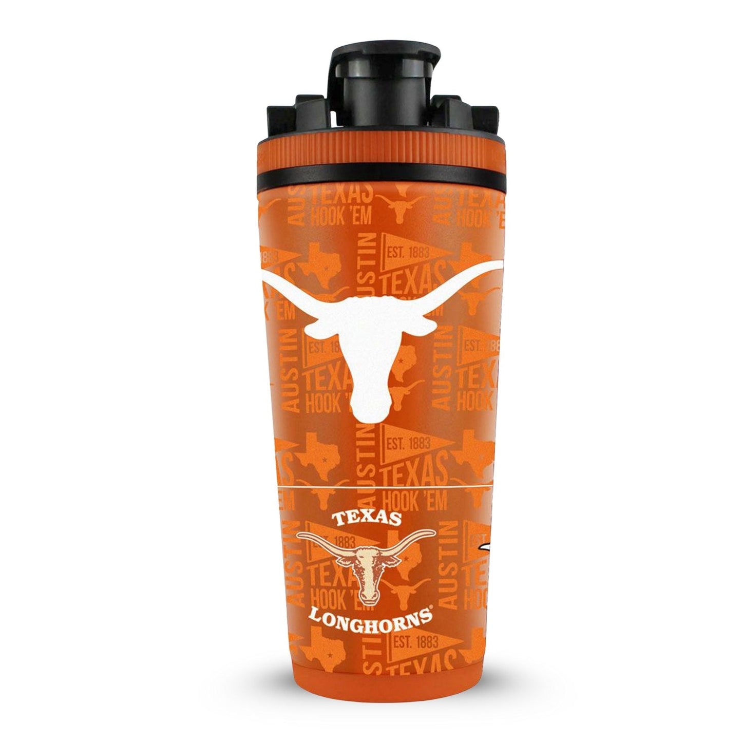 The College Vault - University of Texas Longhorns 4D Ice Shaker Cup Officially Licensed