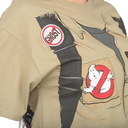 Ghostbuster Short Sleeve T Shirt with Back Print