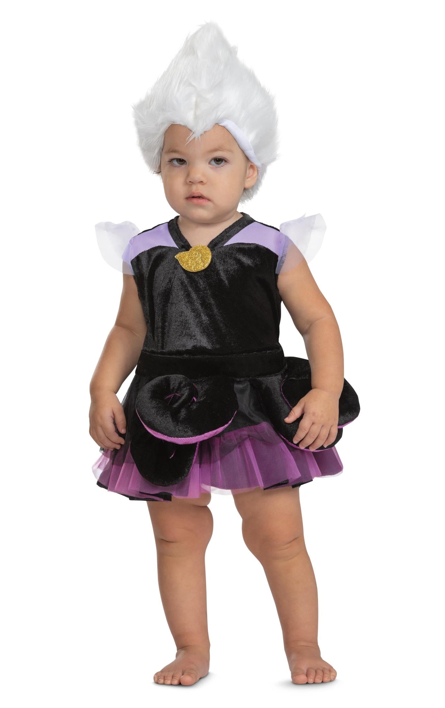 Little Mermaid Ursula Baby Dress Toddler Costume Size 6-12 Months