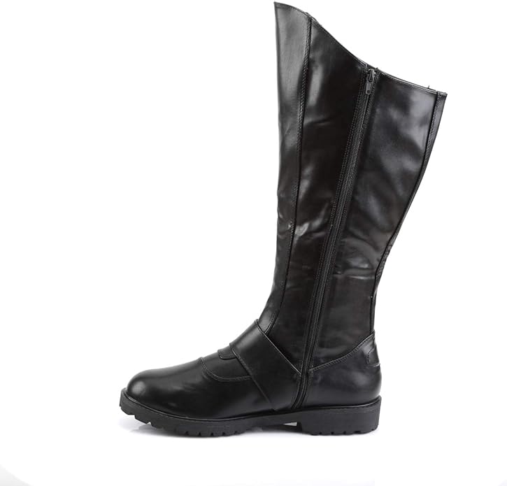 Superhero Gotham Black Costume Boots