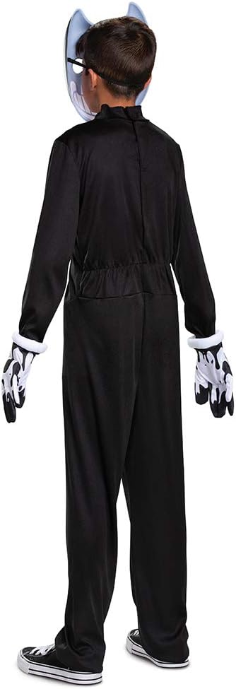 Bendy Costume for Kids, Bendy and The Ink Machine Jumpsuit