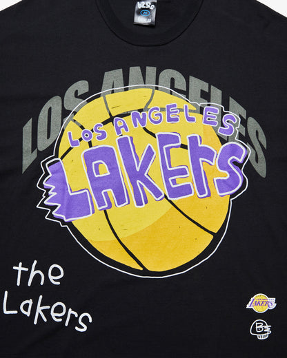 B2SS Los Angeles Lakers NBA Tee Mens T Shirt Black