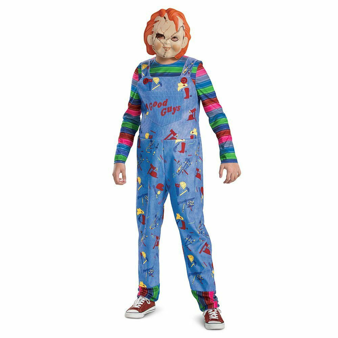 Chucky Childs Play Serial Killer Doll Movie Child Costume X-Large 14-16
